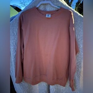 Comfort Colors Men's Sweater in Dusty Pink